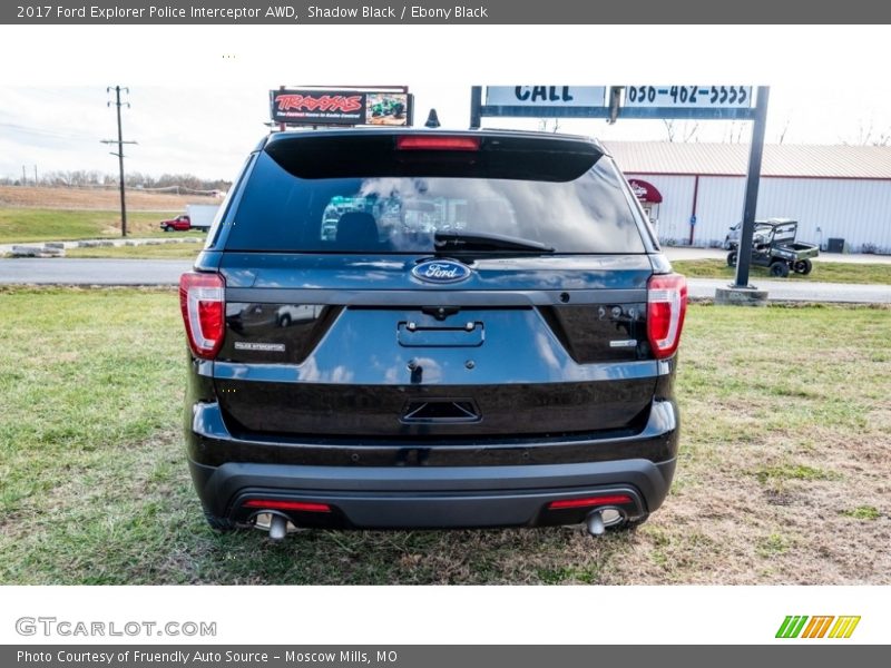 Shadow Black / Ebony Black 2017 Ford Explorer Police Interceptor AWD