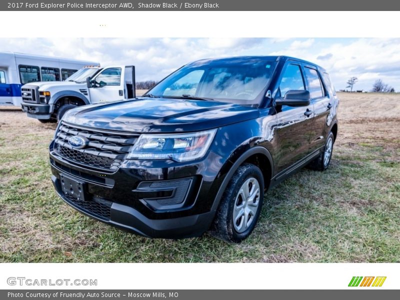 Shadow Black / Ebony Black 2017 Ford Explorer Police Interceptor AWD
