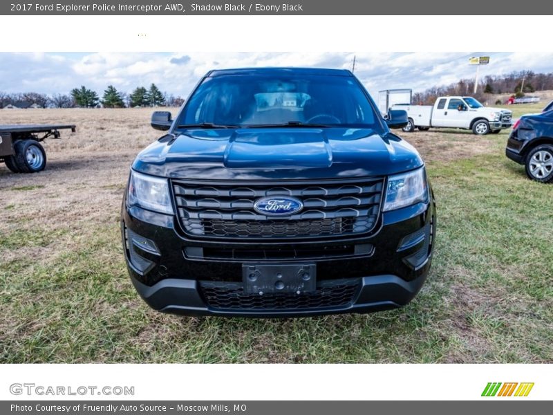 Shadow Black / Ebony Black 2017 Ford Explorer Police Interceptor AWD
