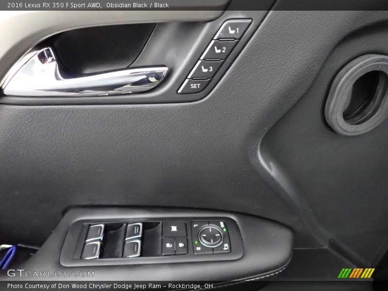 Door Panel of 2016 RX 350 F Sport AWD