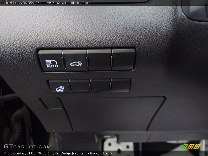 Obsidian Black / Black 2016 Lexus RX 350 F Sport AWD