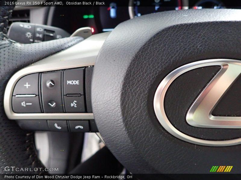  2016 RX 350 F Sport AWD Steering Wheel