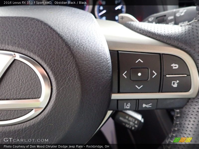  2016 RX 350 F Sport AWD Steering Wheel