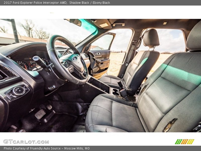 Shadow Black / Ebony Black 2017 Ford Explorer Police Interceptor AWD