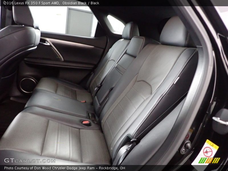 Obsidian Black / Black 2016 Lexus RX 350 F Sport AWD