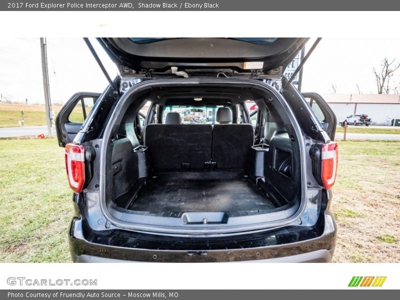  2017 Explorer Police Interceptor AWD Trunk