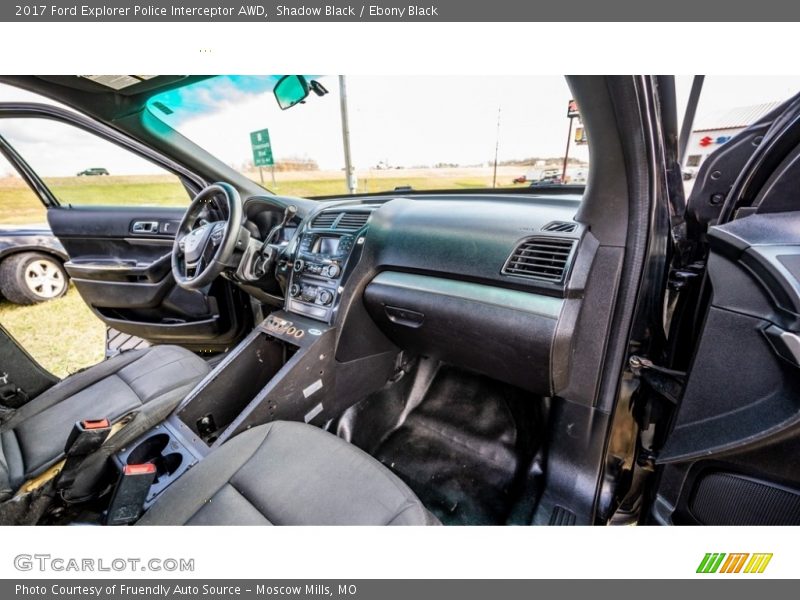 Dashboard of 2017 Explorer Police Interceptor AWD