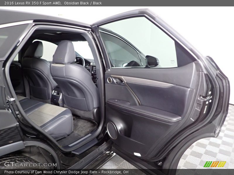 Obsidian Black / Black 2016 Lexus RX 350 F Sport AWD