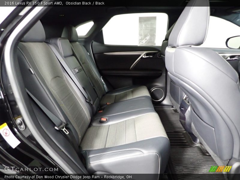 Obsidian Black / Black 2016 Lexus RX 350 F Sport AWD