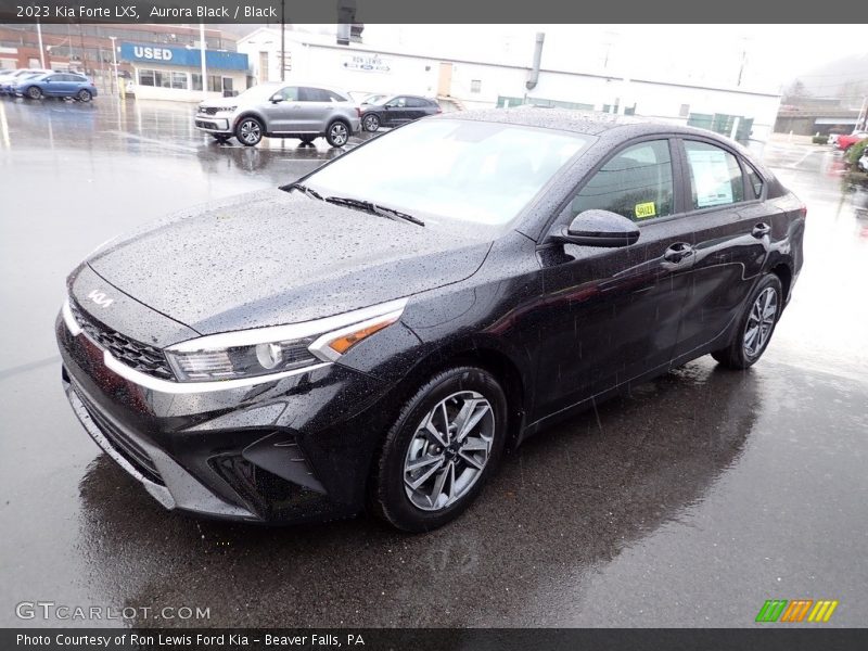 Aurora Black / Black 2023 Kia Forte LXS