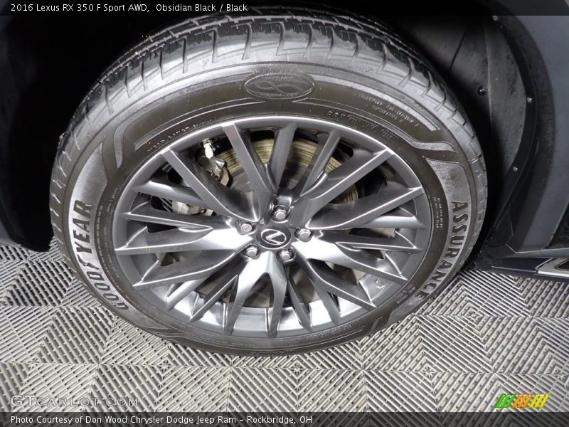  2016 RX 350 F Sport AWD Wheel