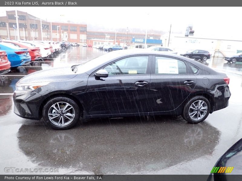 Aurora Black / Black 2023 Kia Forte LXS