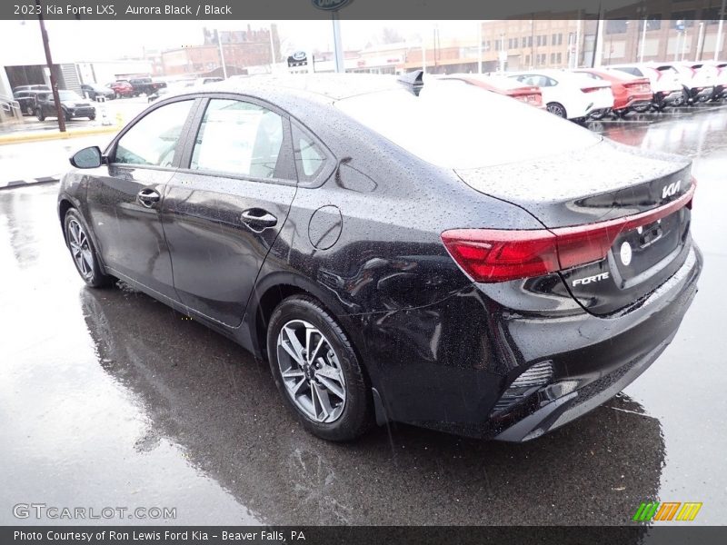 Aurora Black / Black 2023 Kia Forte LXS