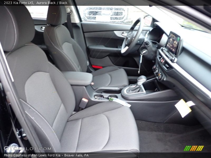Aurora Black / Black 2023 Kia Forte LXS