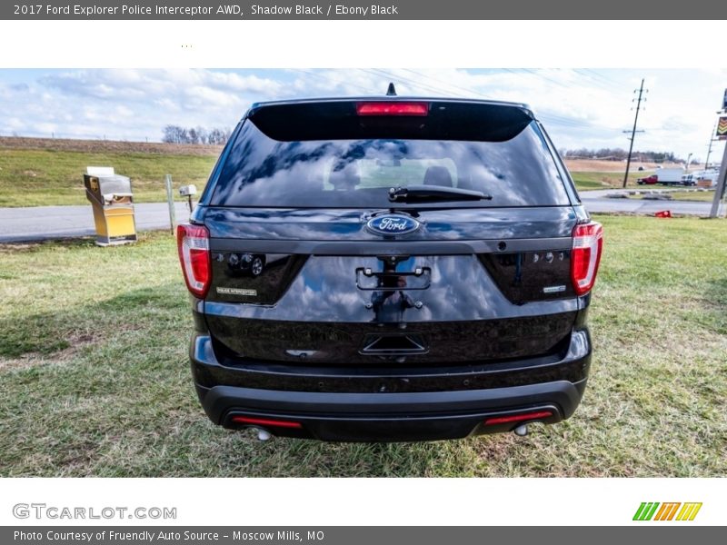 Shadow Black / Ebony Black 2017 Ford Explorer Police Interceptor AWD