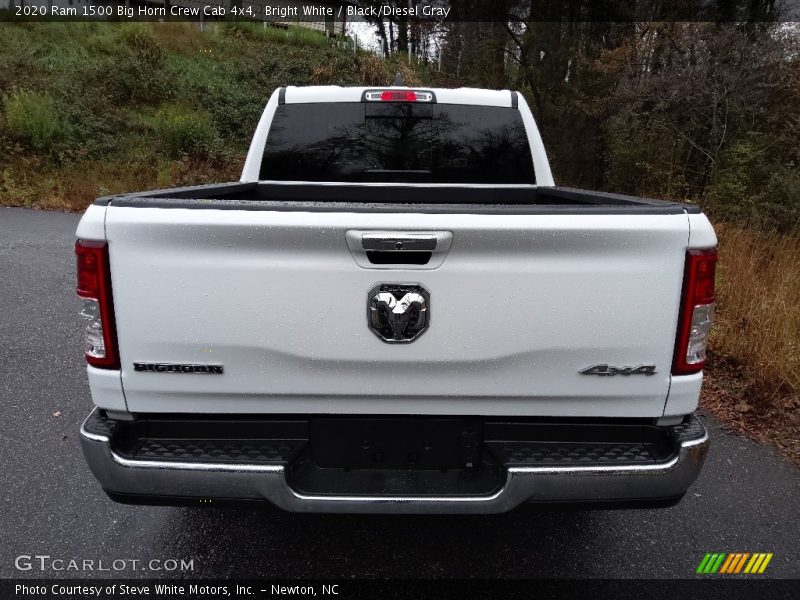 Bright White / Black/Diesel Gray 2020 Ram 1500 Big Horn Crew Cab 4x4