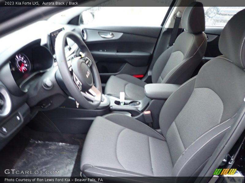 Aurora Black / Black 2023 Kia Forte LXS