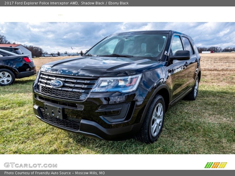 Shadow Black / Ebony Black 2017 Ford Explorer Police Interceptor AWD