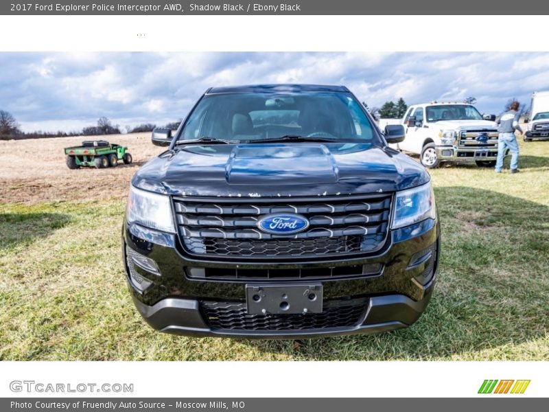 Shadow Black / Ebony Black 2017 Ford Explorer Police Interceptor AWD