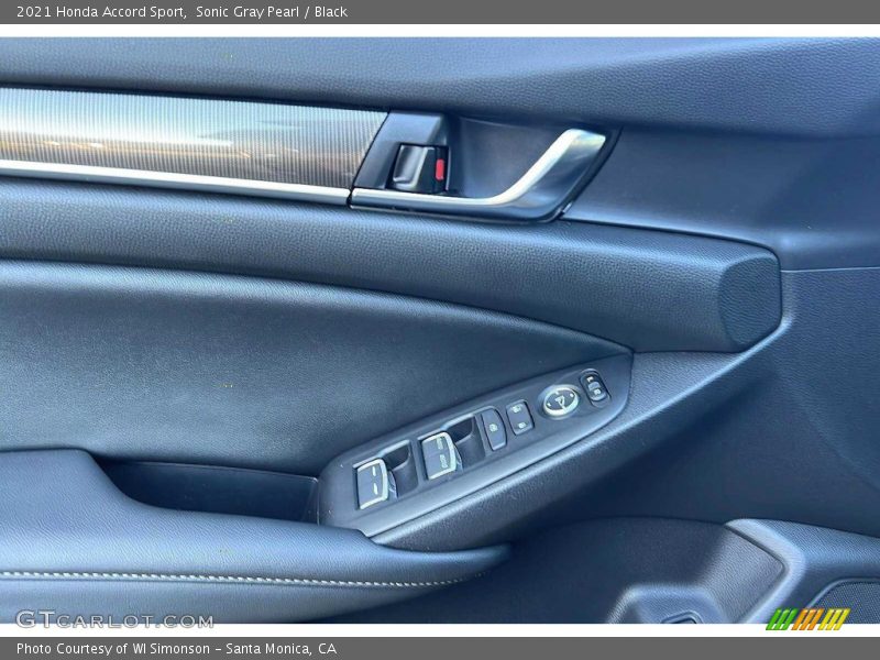 Sonic Gray Pearl / Black 2021 Honda Accord Sport