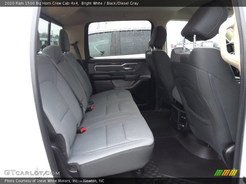 Bright White / Black/Diesel Gray 2020 Ram 1500 Big Horn Crew Cab 4x4