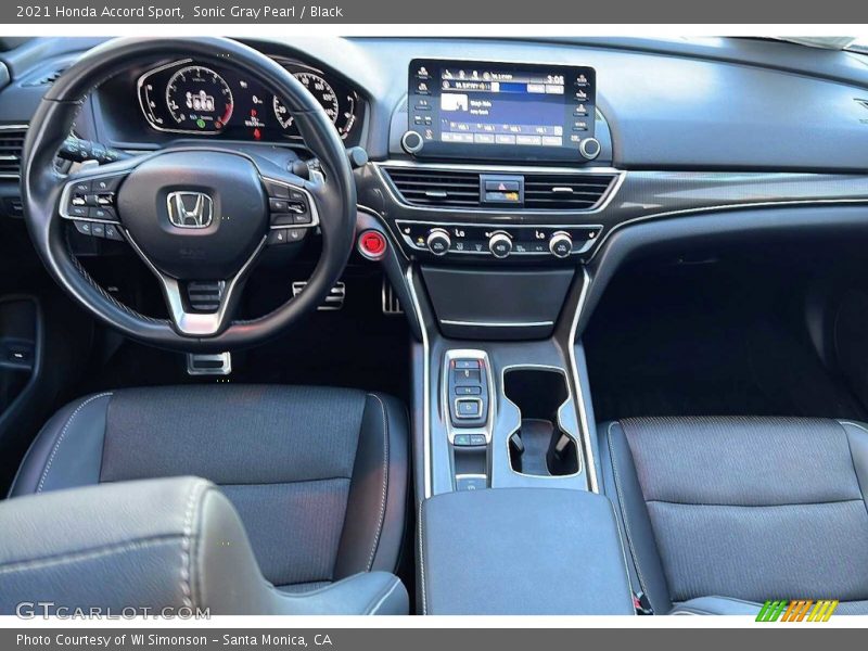 Sonic Gray Pearl / Black 2021 Honda Accord Sport