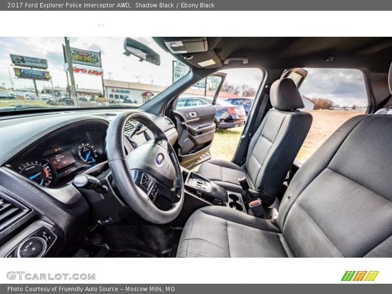 Shadow Black / Ebony Black 2017 Ford Explorer Police Interceptor AWD