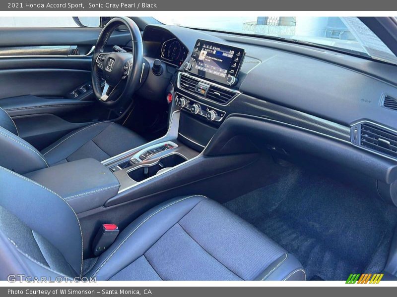 Sonic Gray Pearl / Black 2021 Honda Accord Sport