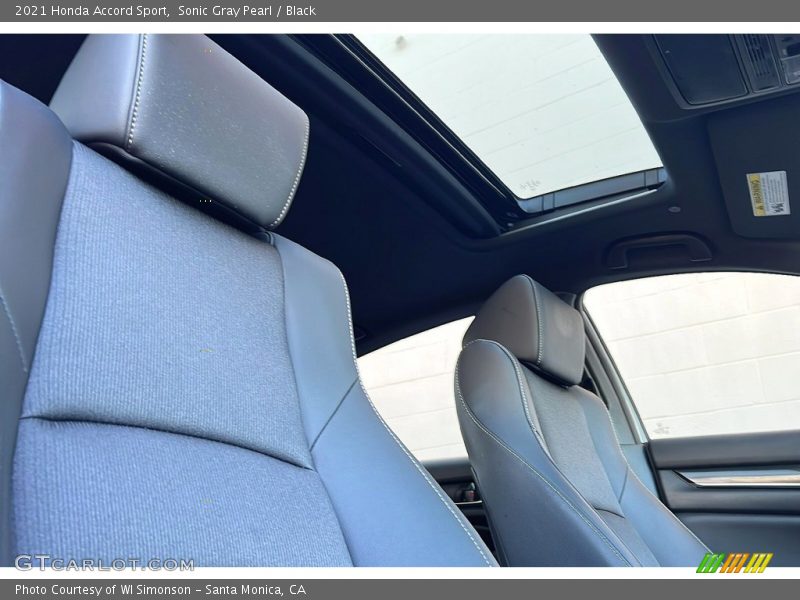 Sonic Gray Pearl / Black 2021 Honda Accord Sport