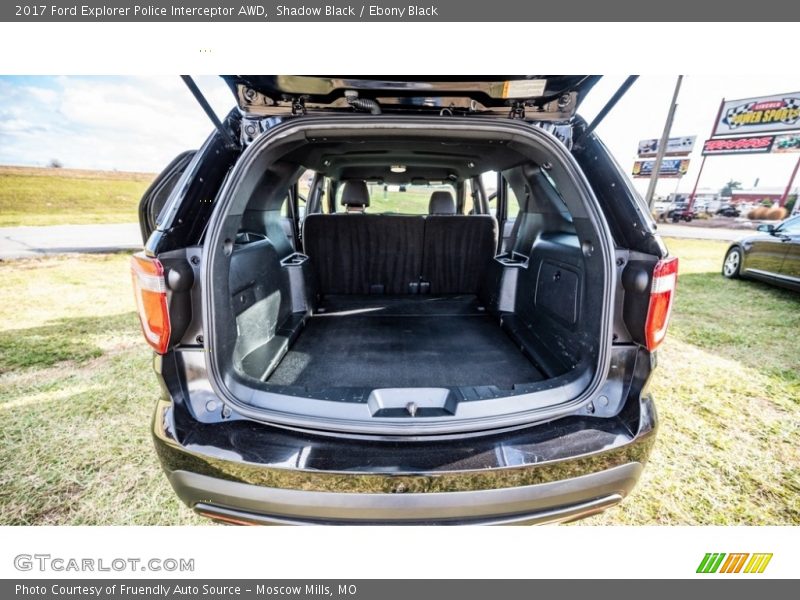  2017 Explorer Police Interceptor AWD Trunk