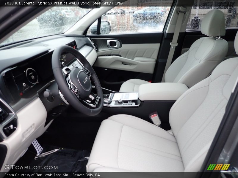  2023 Sorento Hybrid SX Prestige AWD Hybrid Gray Interior