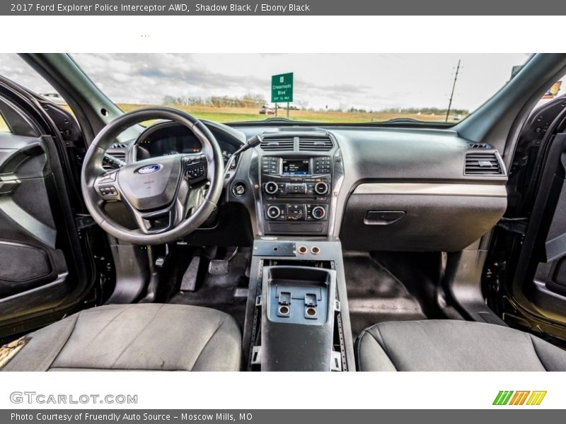 Dashboard of 2017 Explorer Police Interceptor AWD