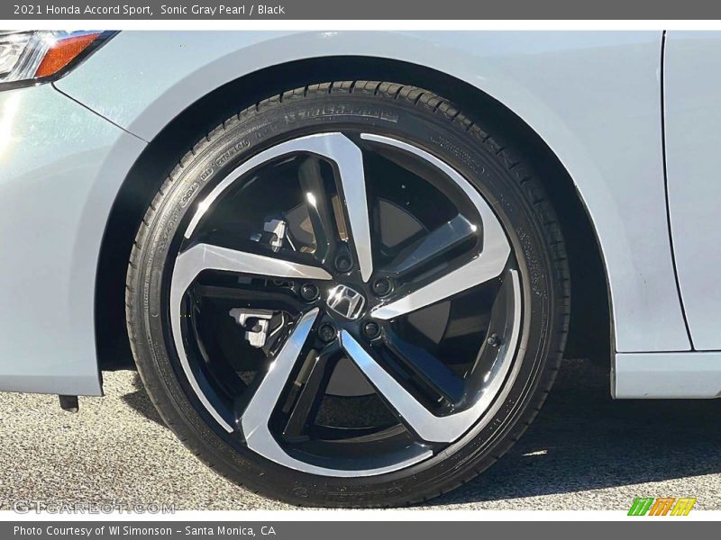 Sonic Gray Pearl / Black 2021 Honda Accord Sport