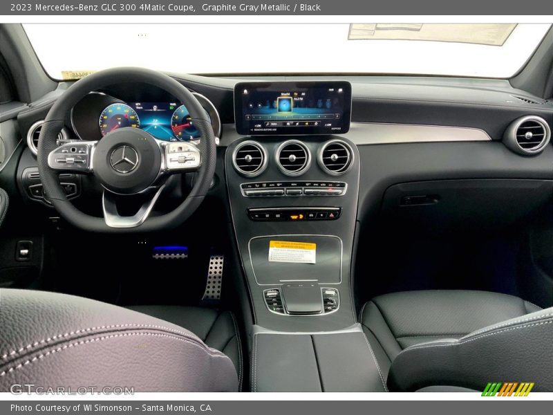 Graphite Gray Metallic / Black 2023 Mercedes-Benz GLC 300 4Matic Coupe