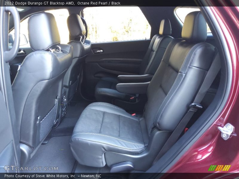 Octane Red Pearl / Black 2022 Dodge Durango GT Blacktop AWD
