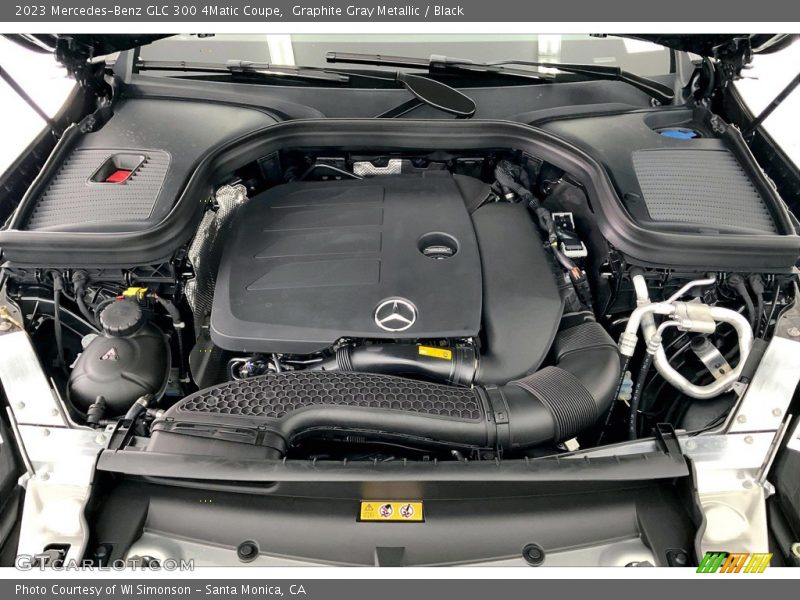 Graphite Gray Metallic / Black 2023 Mercedes-Benz GLC 300 4Matic Coupe
