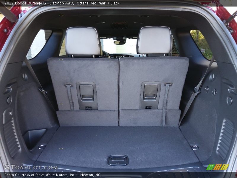 Octane Red Pearl / Black 2022 Dodge Durango GT Blacktop AWD