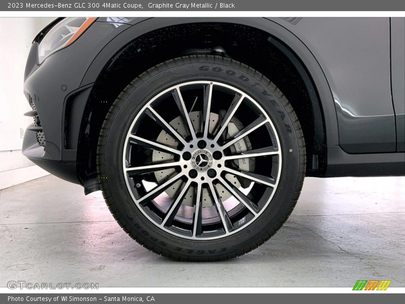 Graphite Gray Metallic / Black 2023 Mercedes-Benz GLC 300 4Matic Coupe