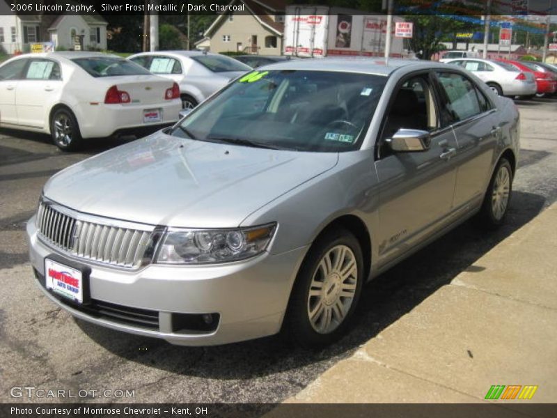 Silver Frost Metallic / Dark Charcoal 2006 Lincoln Zephyr