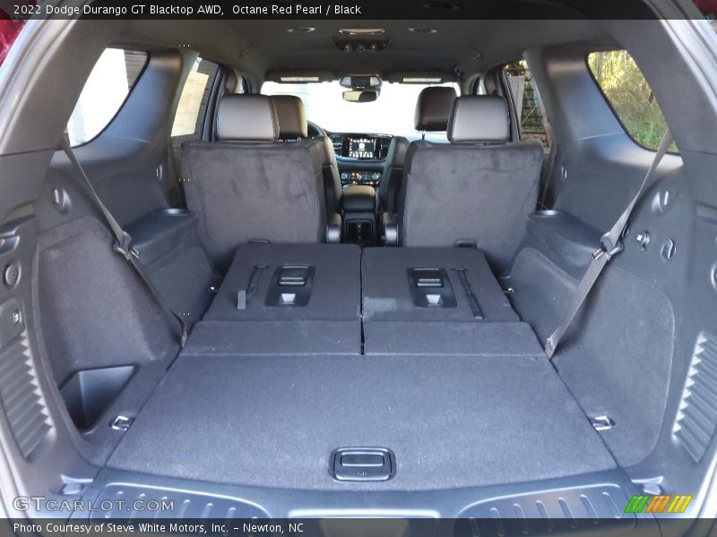 Octane Red Pearl / Black 2022 Dodge Durango GT Blacktop AWD