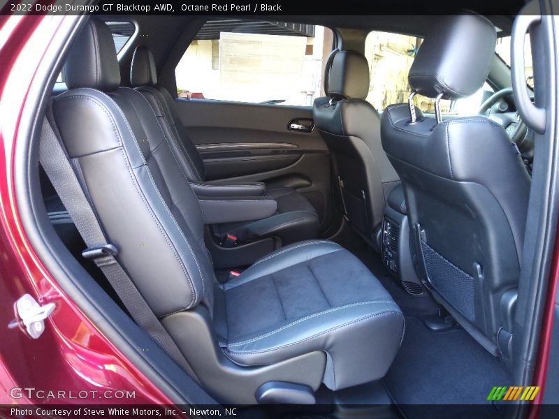 Octane Red Pearl / Black 2022 Dodge Durango GT Blacktop AWD