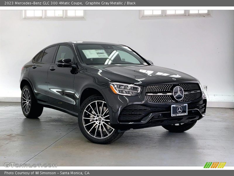 Graphite Gray Metallic / Black 2023 Mercedes-Benz GLC 300 4Matic Coupe