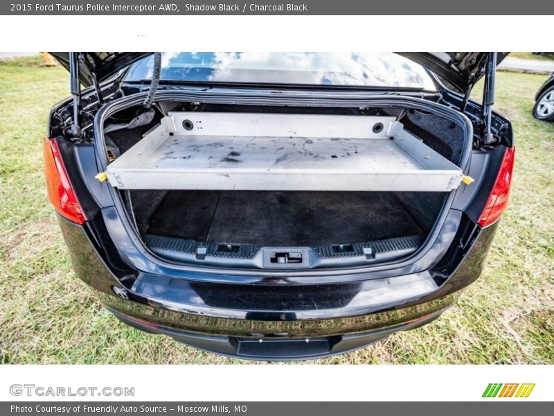  2015 Taurus Police Interceptor AWD Trunk