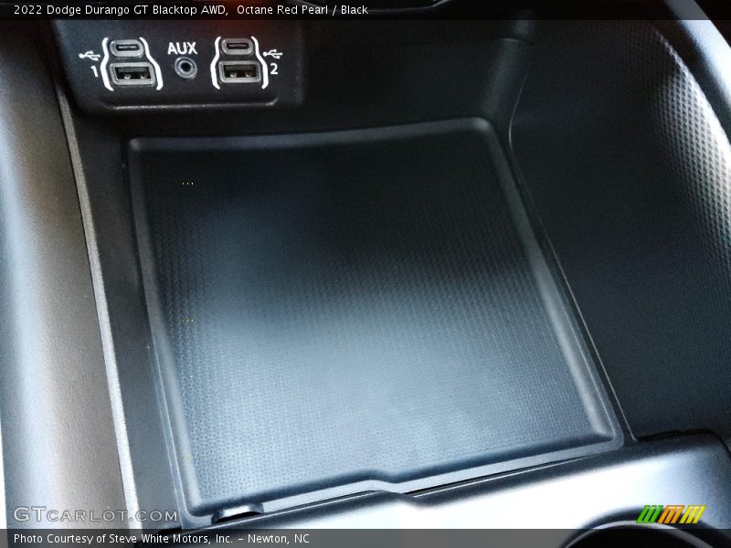 Octane Red Pearl / Black 2022 Dodge Durango GT Blacktop AWD