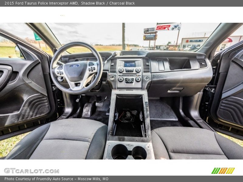  2015 Taurus Police Interceptor AWD Charcoal Black Interior
