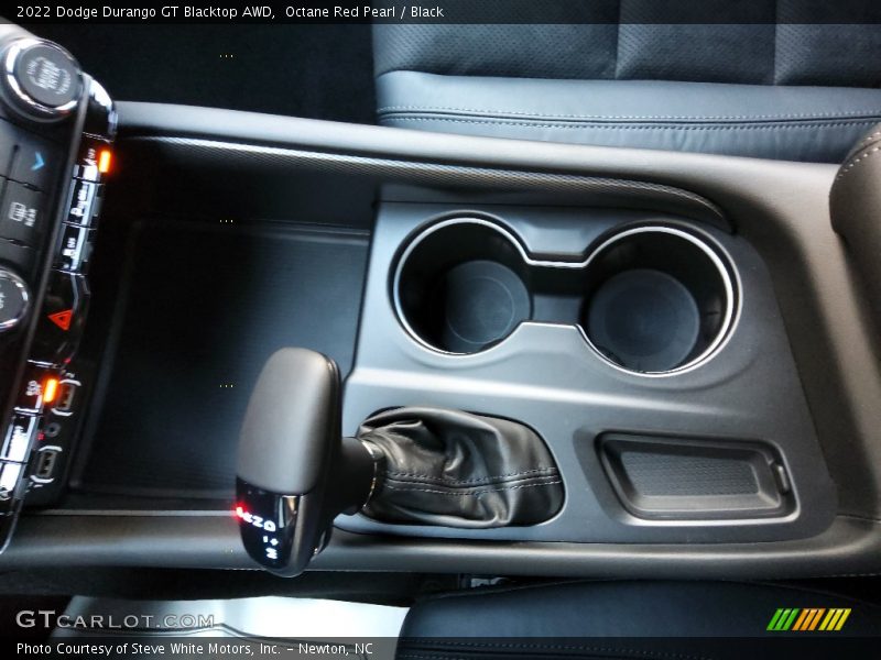 Octane Red Pearl / Black 2022 Dodge Durango GT Blacktop AWD