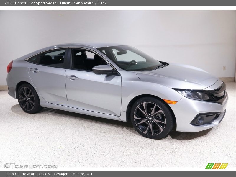  2021 Civic Sport Sedan Lunar Silver Metallic