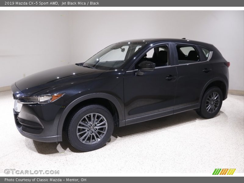 Jet Black Mica / Black 2019 Mazda CX-5 Sport AWD