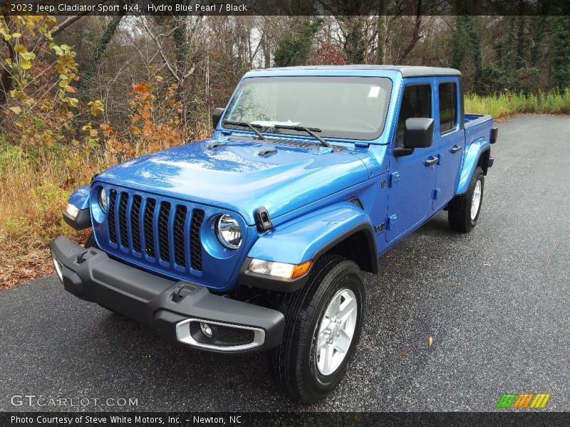 Hydro Blue Pearl / Black 2023 Jeep Gladiator Sport 4x4