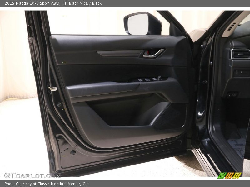 Jet Black Mica / Black 2019 Mazda CX-5 Sport AWD